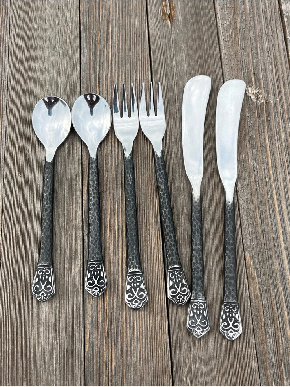 Gourmet Settings AVALON Barcelona Flatware (1) 6 Piece Setting